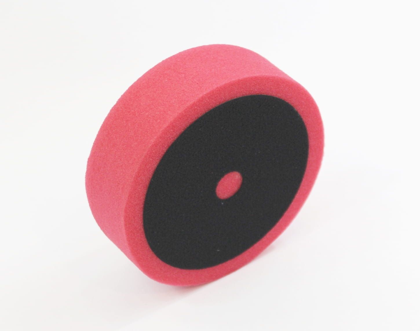  Poliravimo kempinė classic raudonos spalvos su velcro užsegimais 150x50mm