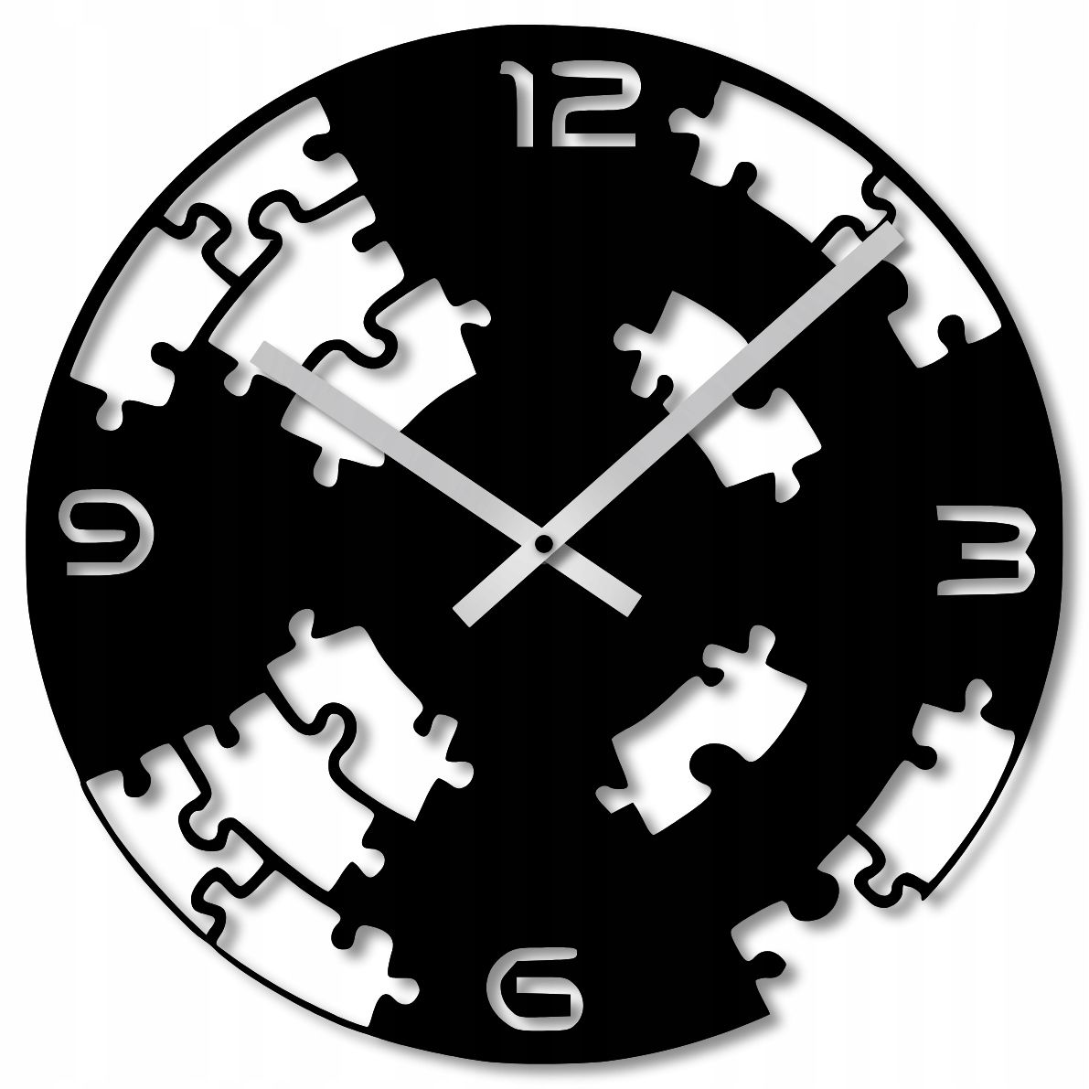  Wall clock 60 cm clock on the wall big clock openwork classic big numbers