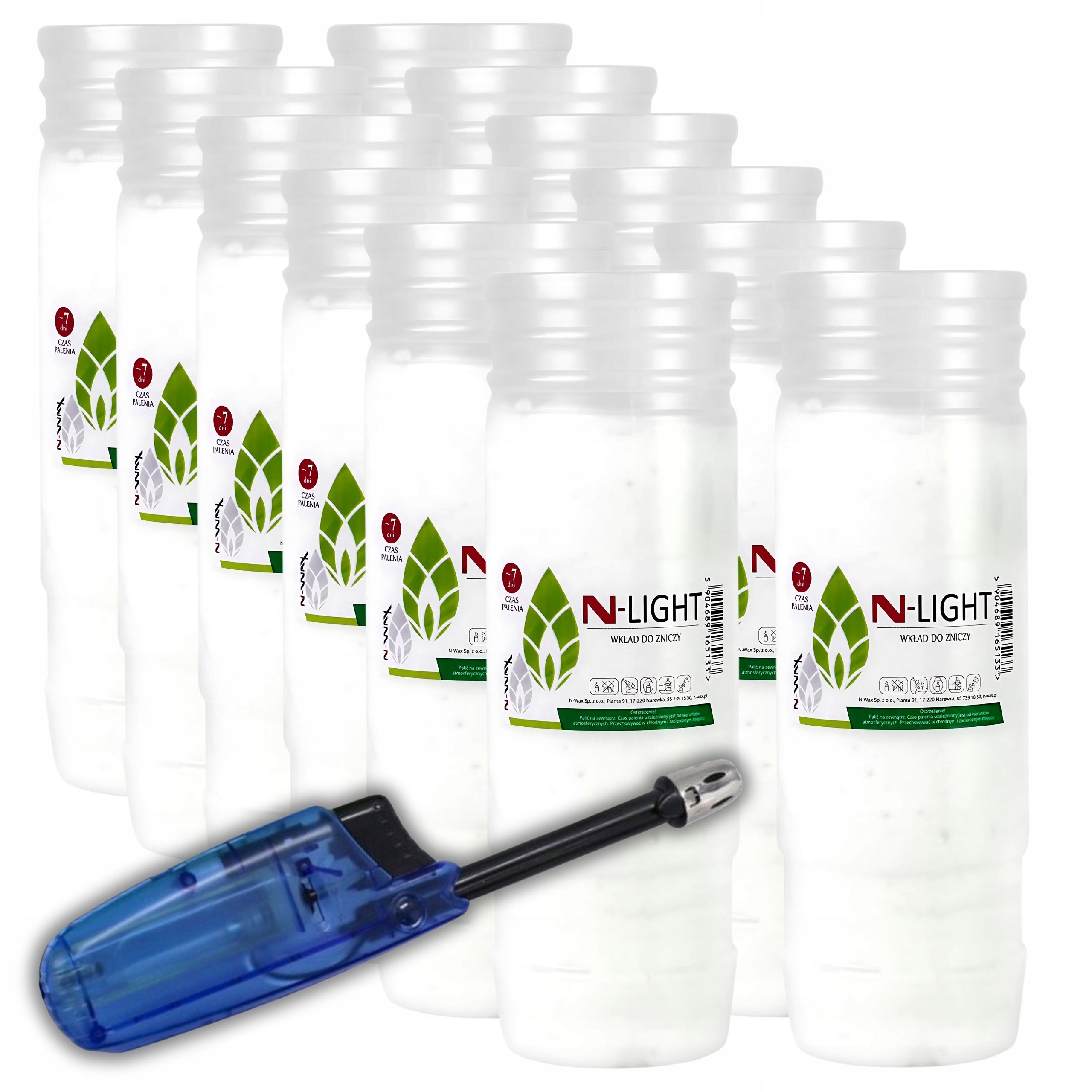  Grabkerzeneinsätze paraffin 5 tage 120h 24 pcs. grabkerzen beitrag + feuerzeug