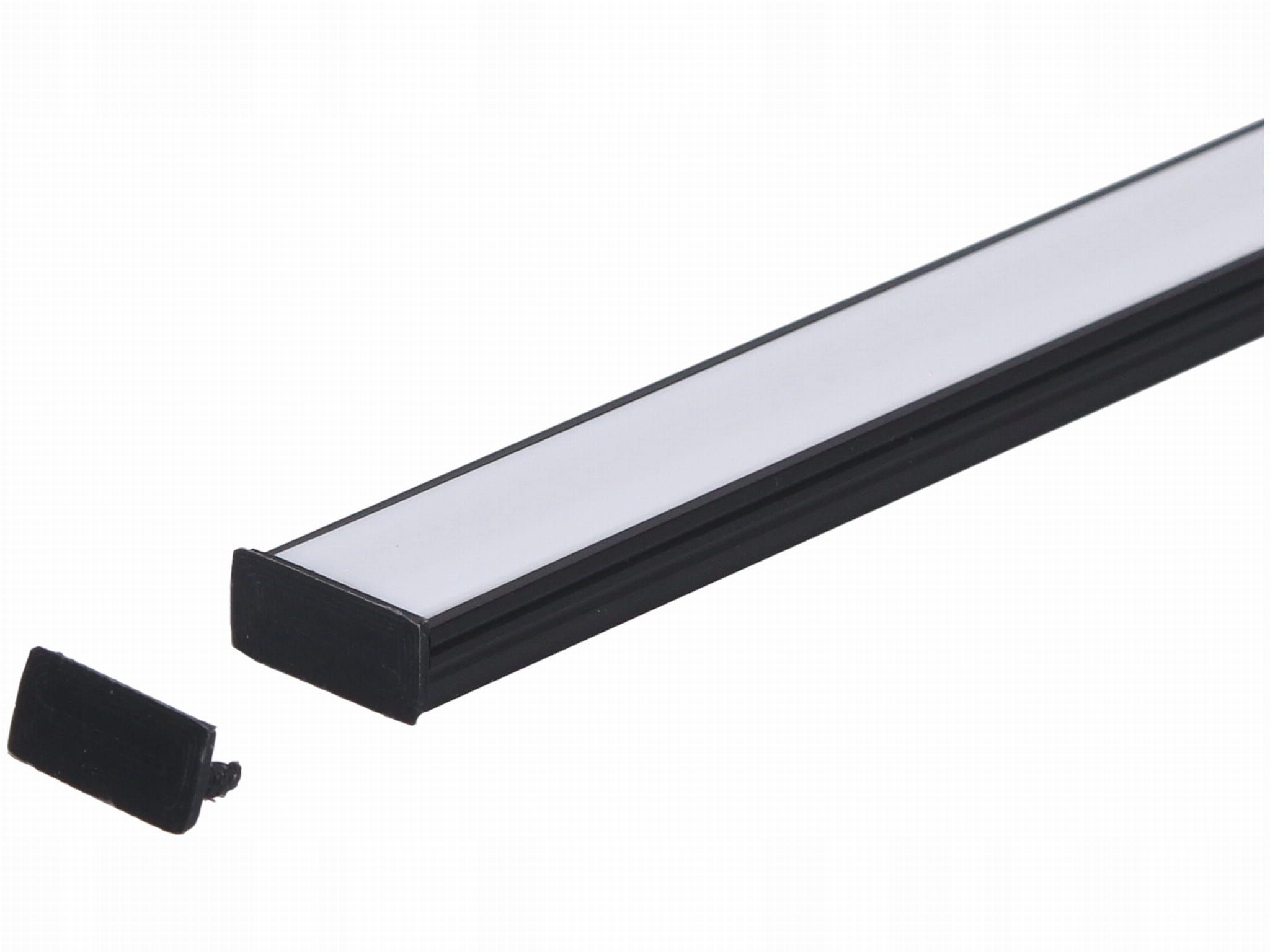  Dangtelis pvc corner juodos spalvos