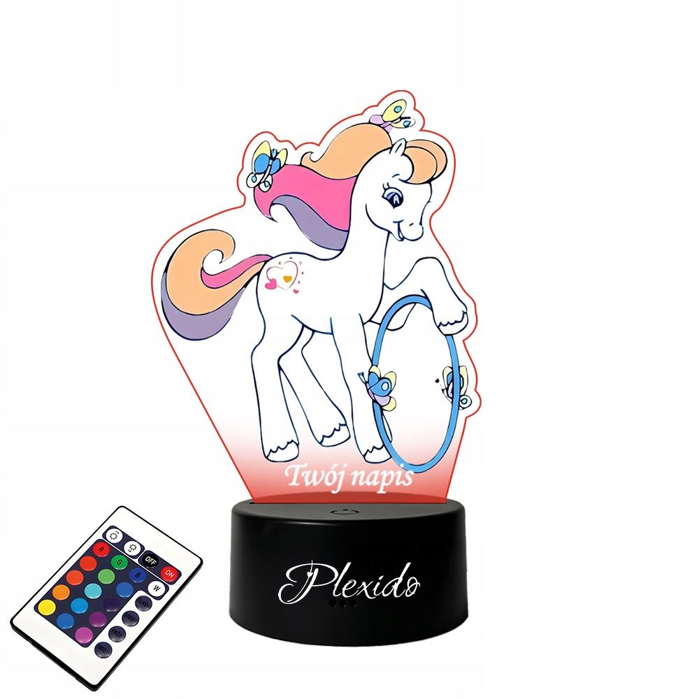  Lambipirn klaasi peal uv my little poni poni rainbow dash led + kaugjuhtimispult 16 värv