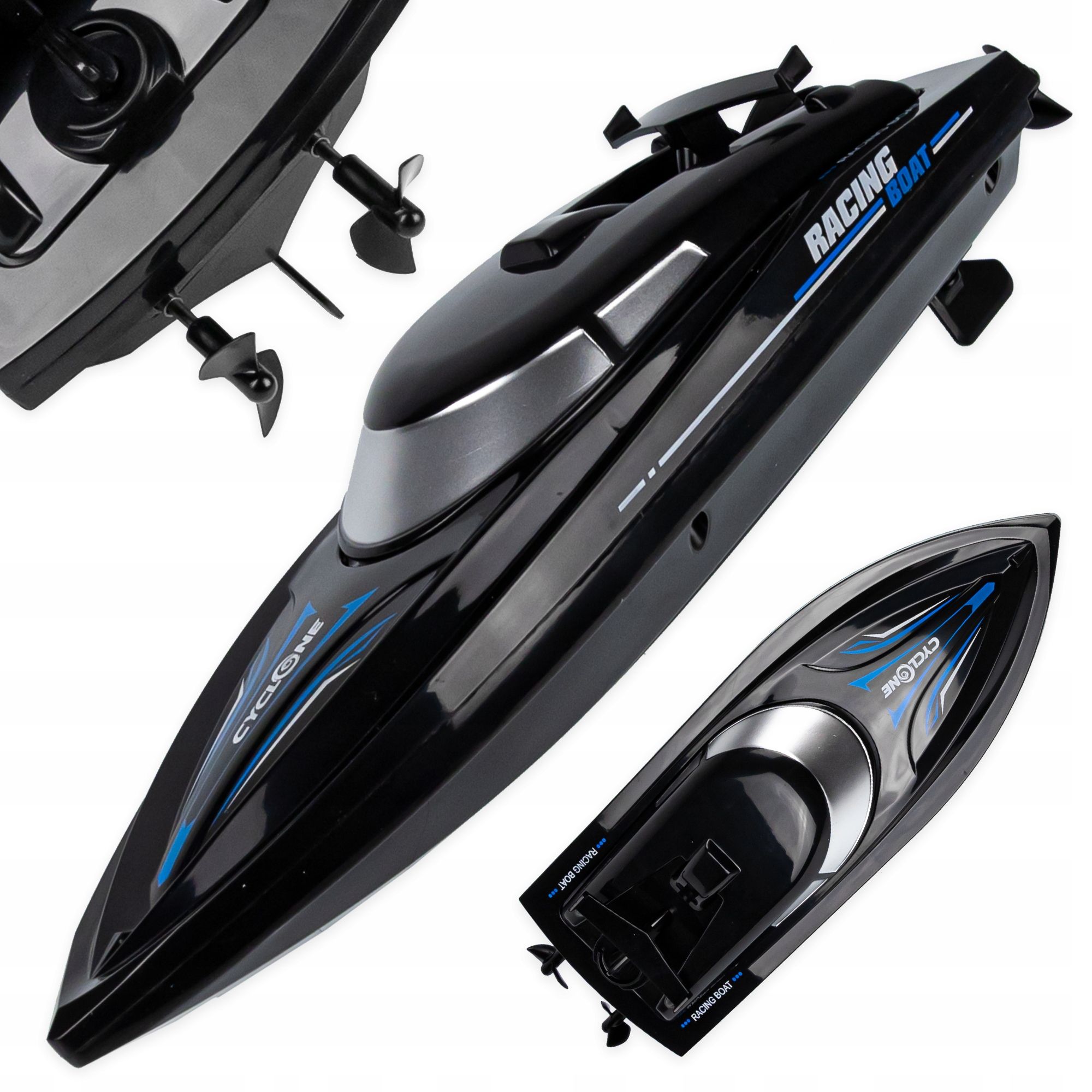  Motorinė valtis valtis nuotoliniu būdu valdoma speed boat 25km/h valtis rc su pulteliu + aku