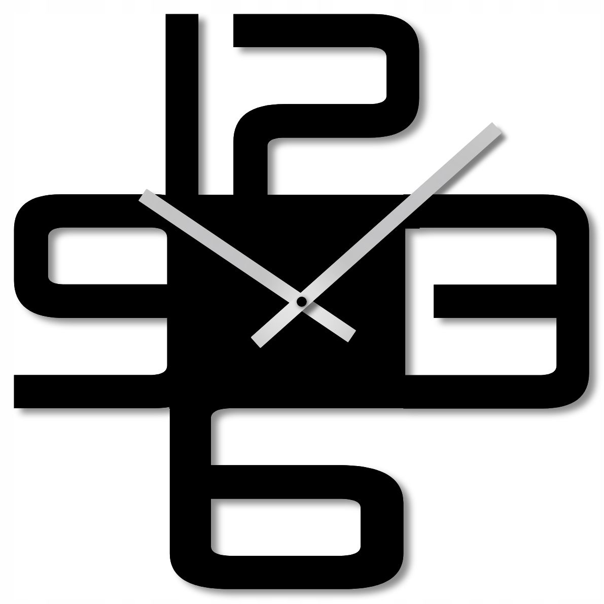  Wall clock 60 cm clock on the wall big clock openwork classic big numbers