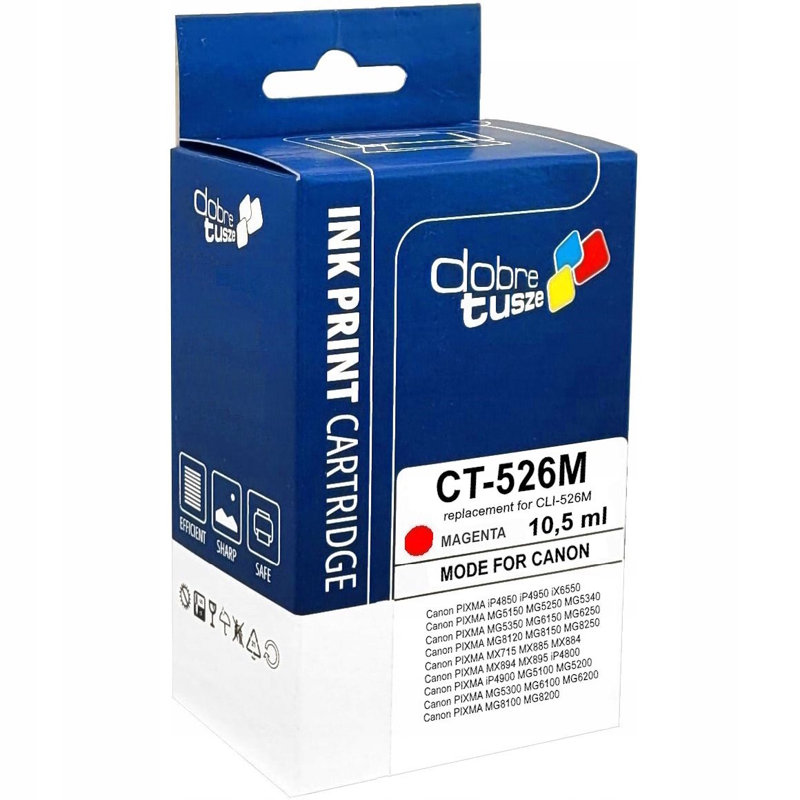  Atramenty xl kánon pgi-525 cli-526 pixma mg5300 mg6100 mg6200 mg8100 mg8200