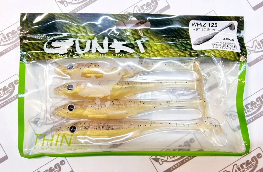  Norīt gunki kiddy 4"(10cm) - salt & pepper (op. 5 gab.) [52683]