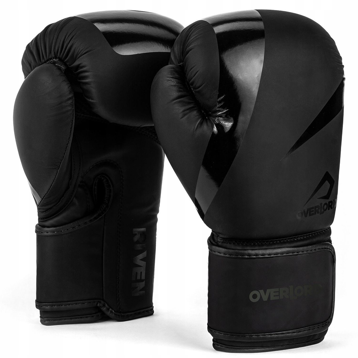  Overlord bokso pirštinės riven 14 oz skintex
