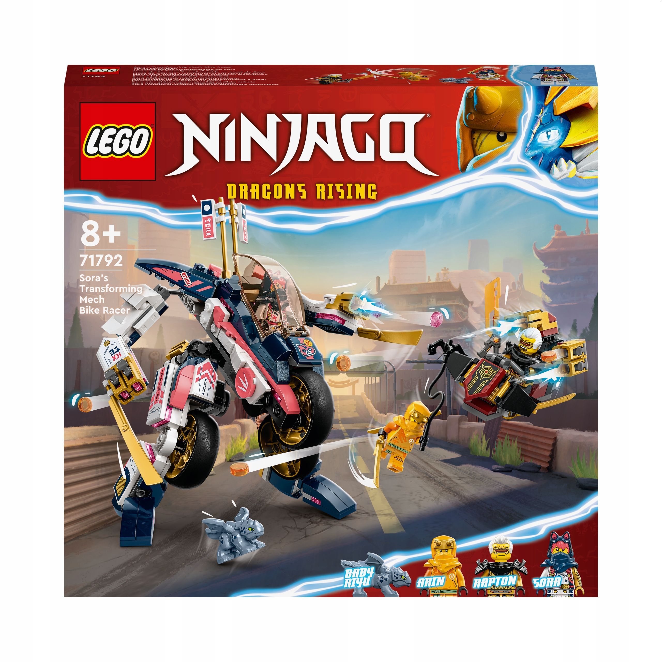 Lego ninjago - bojová súprava s mechem jaya nr 71805