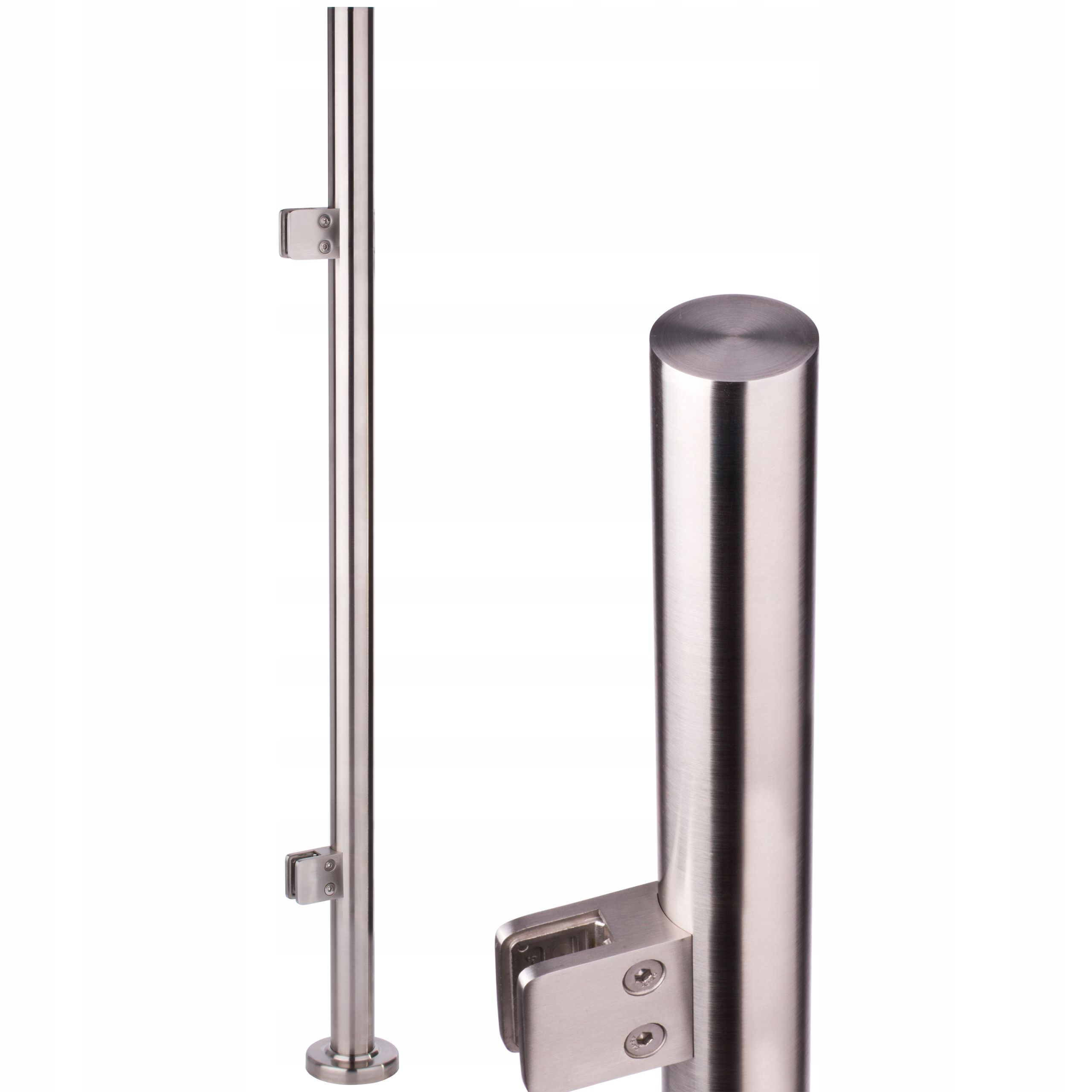  Spalte übergangs 100 cm 5 blütenblätter balustrade fi 42 rostfrei poliert