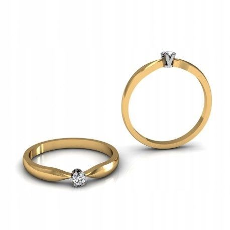  Lieliski gredzens ar izcili 0,44 ct -50% id