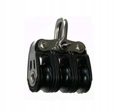 Mounting block 57 mm lock+ viscosity+ spinner + hook
