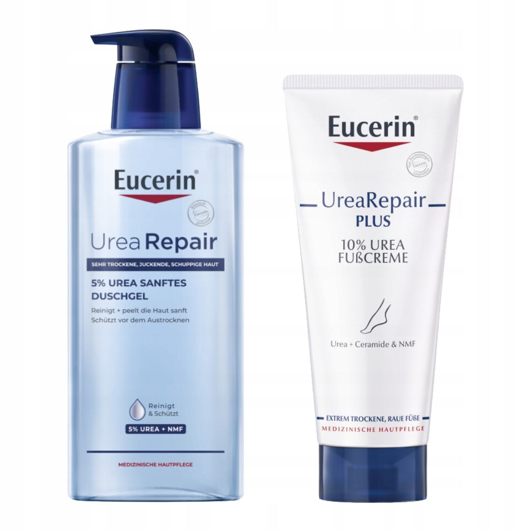  Eucerin urearepair duschgel mit harnstoff + creme trocken legierung