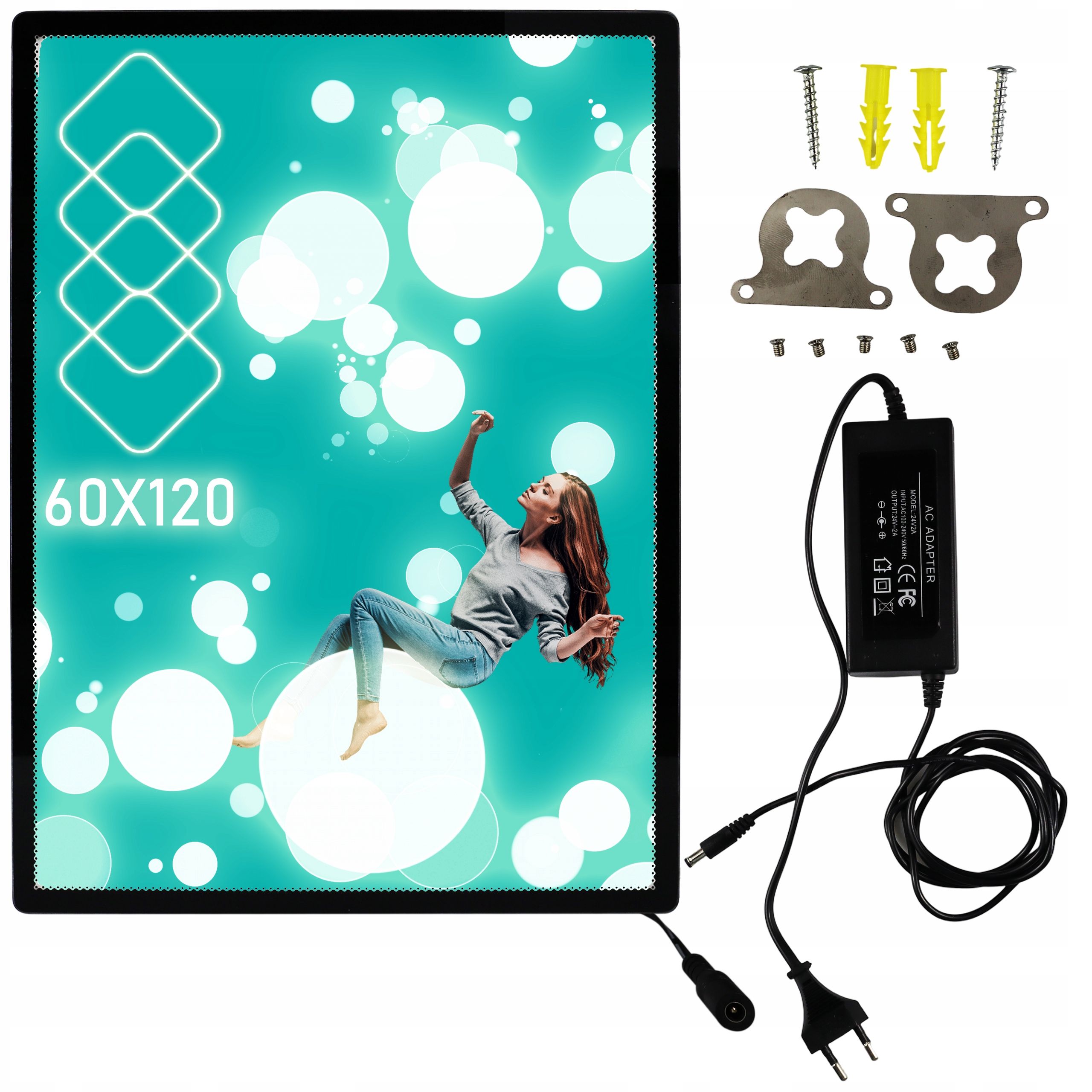  Raami valgustusega b2 raami 50x70 led reklaam plakat led plakat