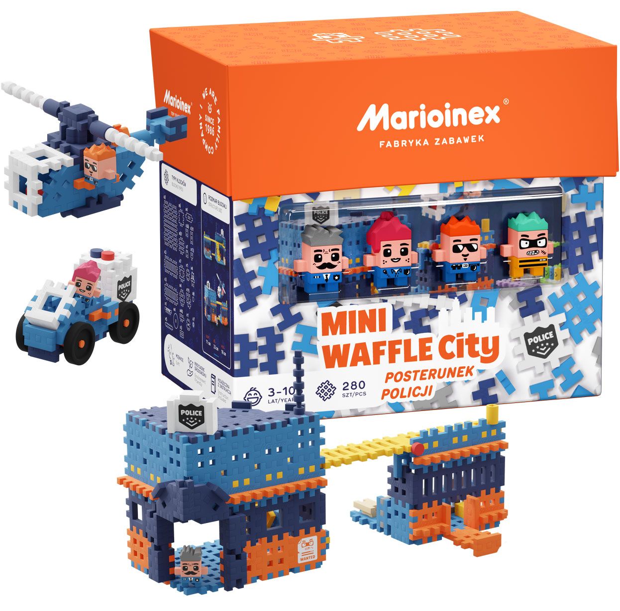  Marioinex waffle mini autos race car, megan, 50 el pink, rennen 2 in 1