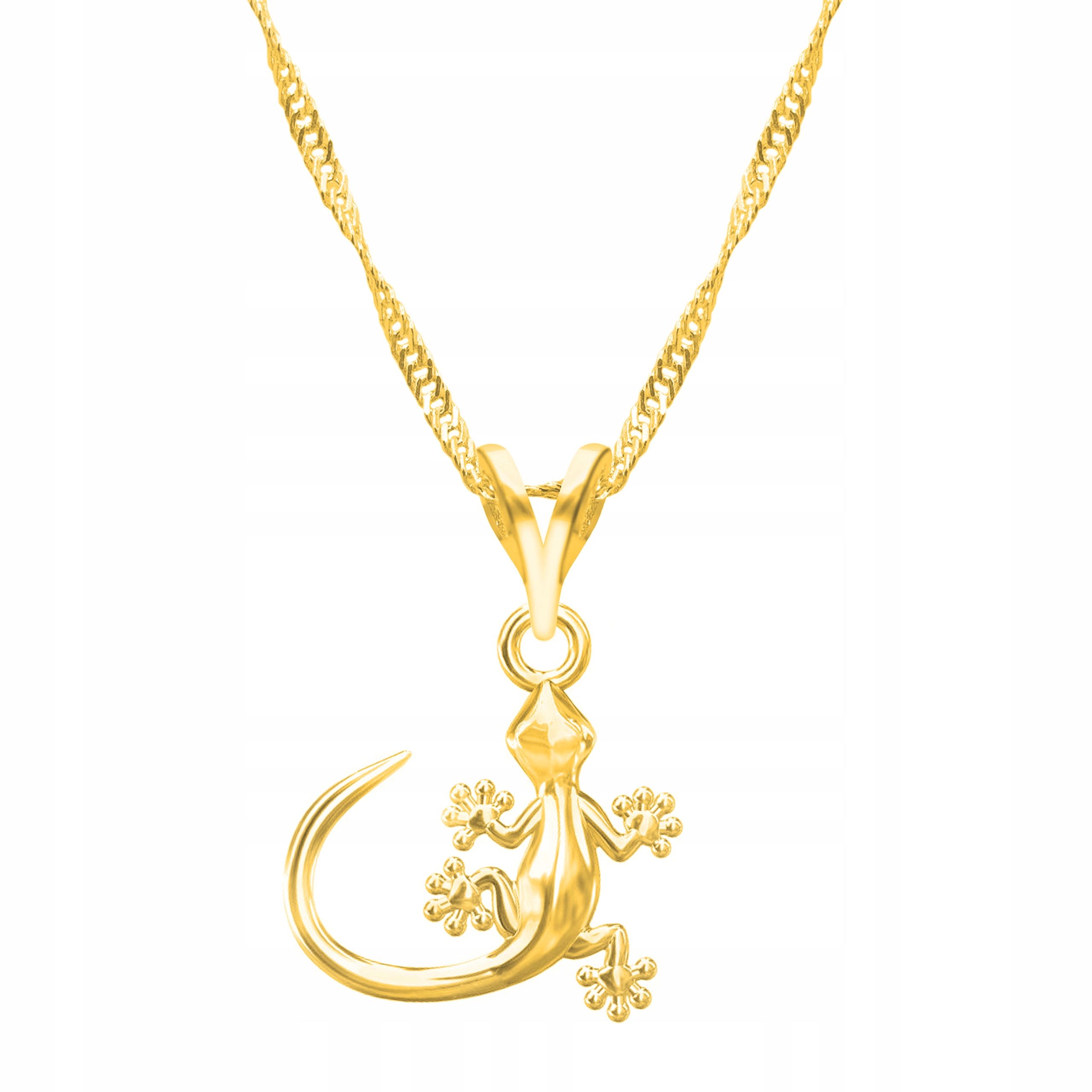  Goldkette halskette 925 mond hörner