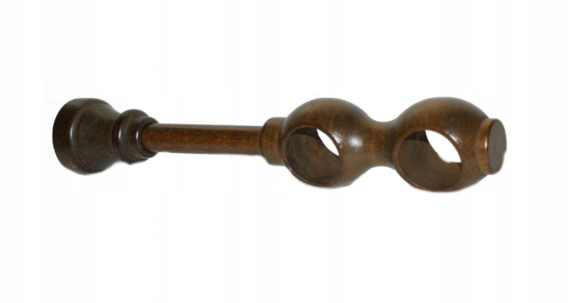  Turėtojas karnizas medinis 28mm raudonmedis tandemas