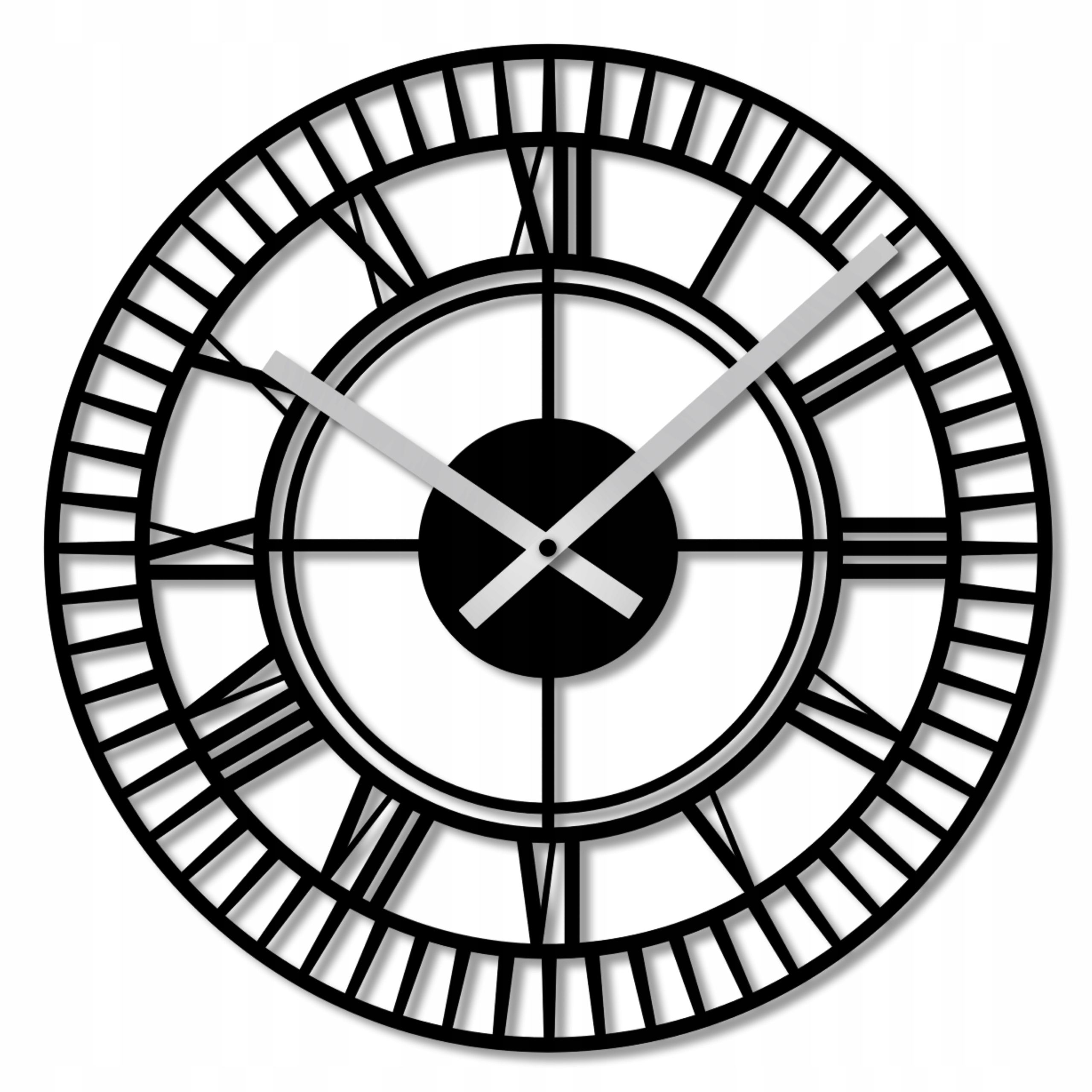  Wall clock 60 cm clock on the wall big clock openwork classic big numbers