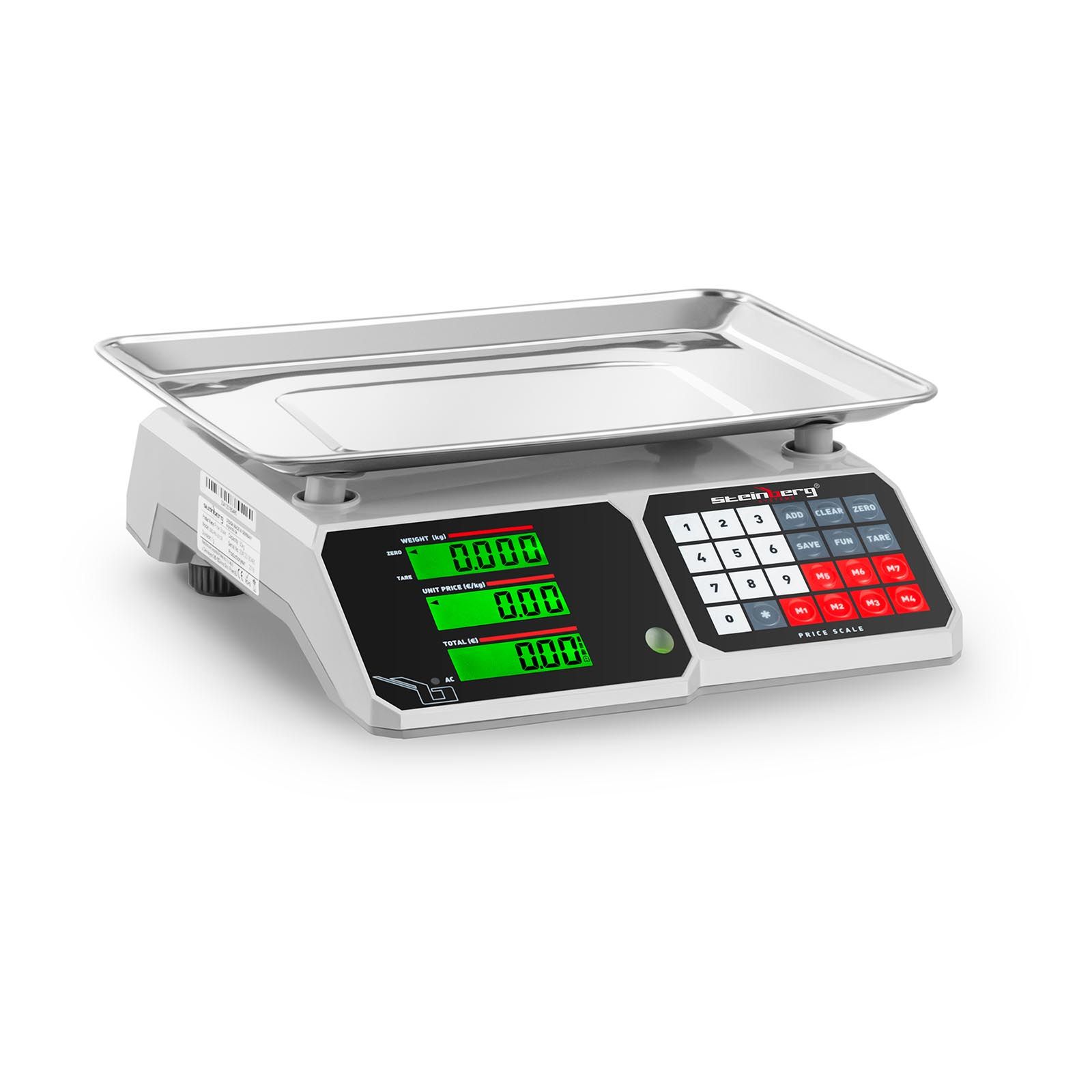  Ladenwaagen steinberg 6 kg x 0,1 g