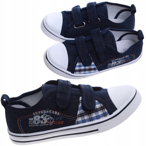  Children&#39;s anchors szmaciane for boys tennis shoes shoes to school 17432 34