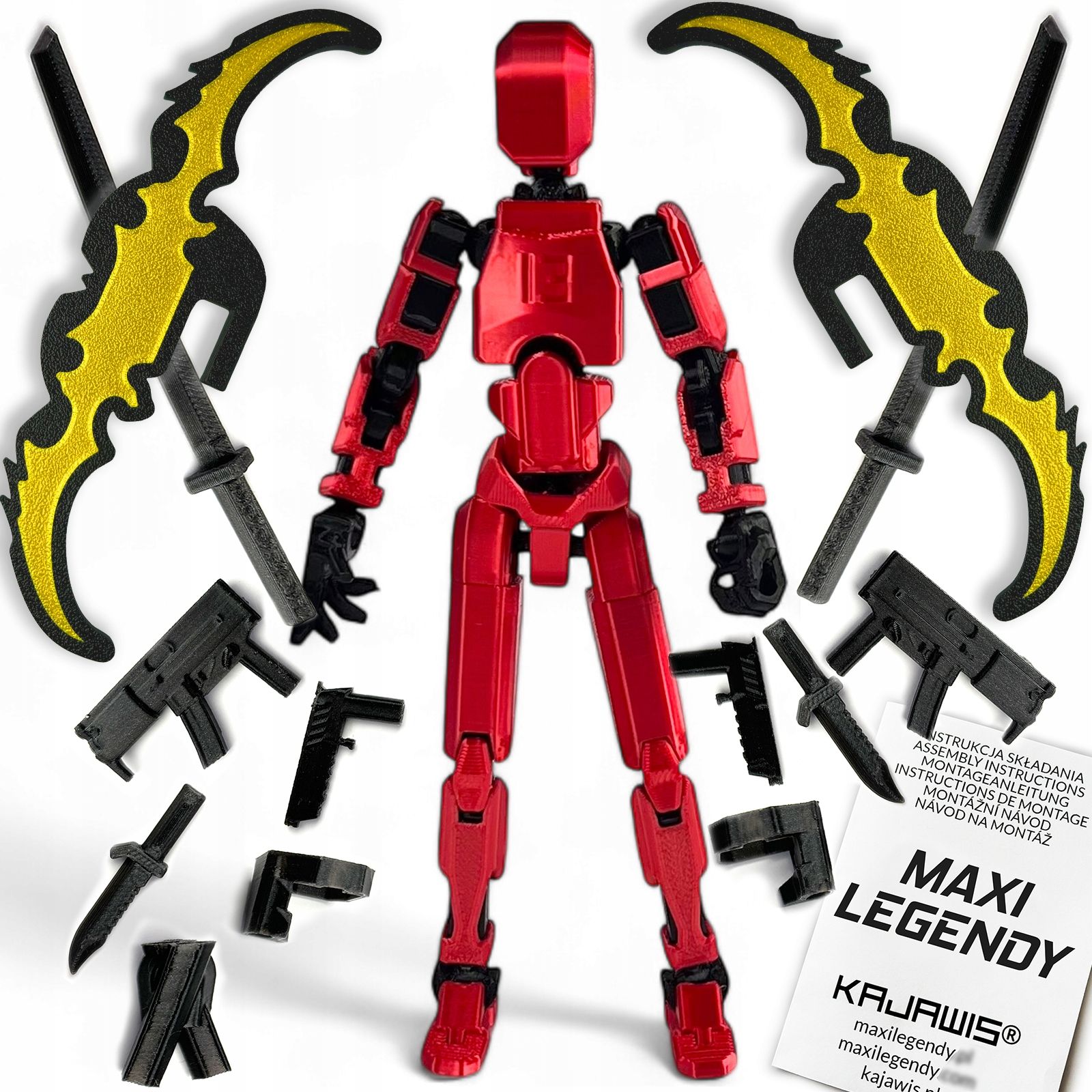  Sběratelská figurka 17cm originál maxi legendy mini figurky kajawis