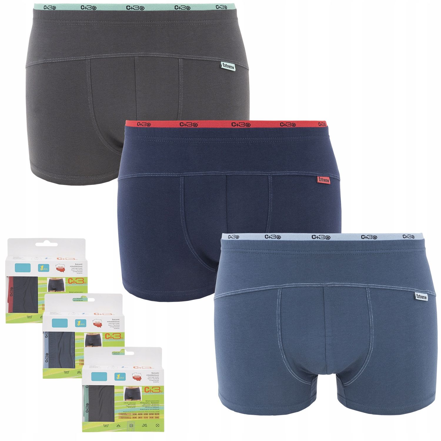  6x boxer für jungen baumwollhöschen größe 134-140
