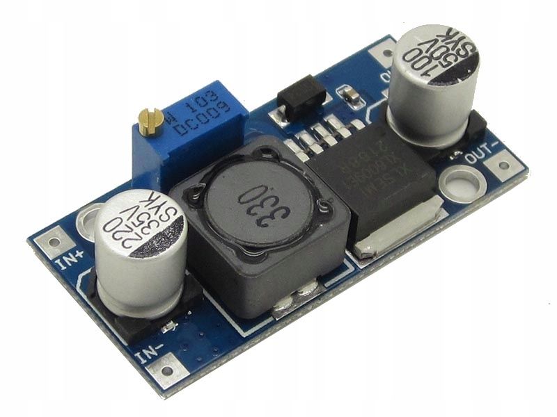  Įtampos keitiklis 12v usb-5v 3a