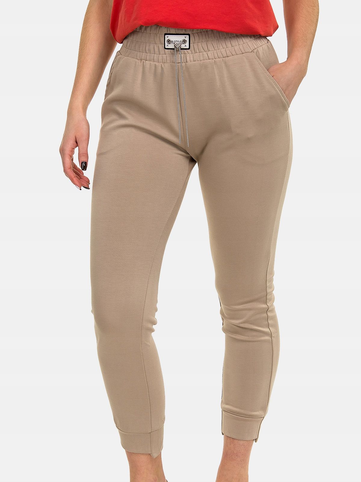  Jogginghosen für damen jogger baumwolle hoch tailliert strickwaren modisch l