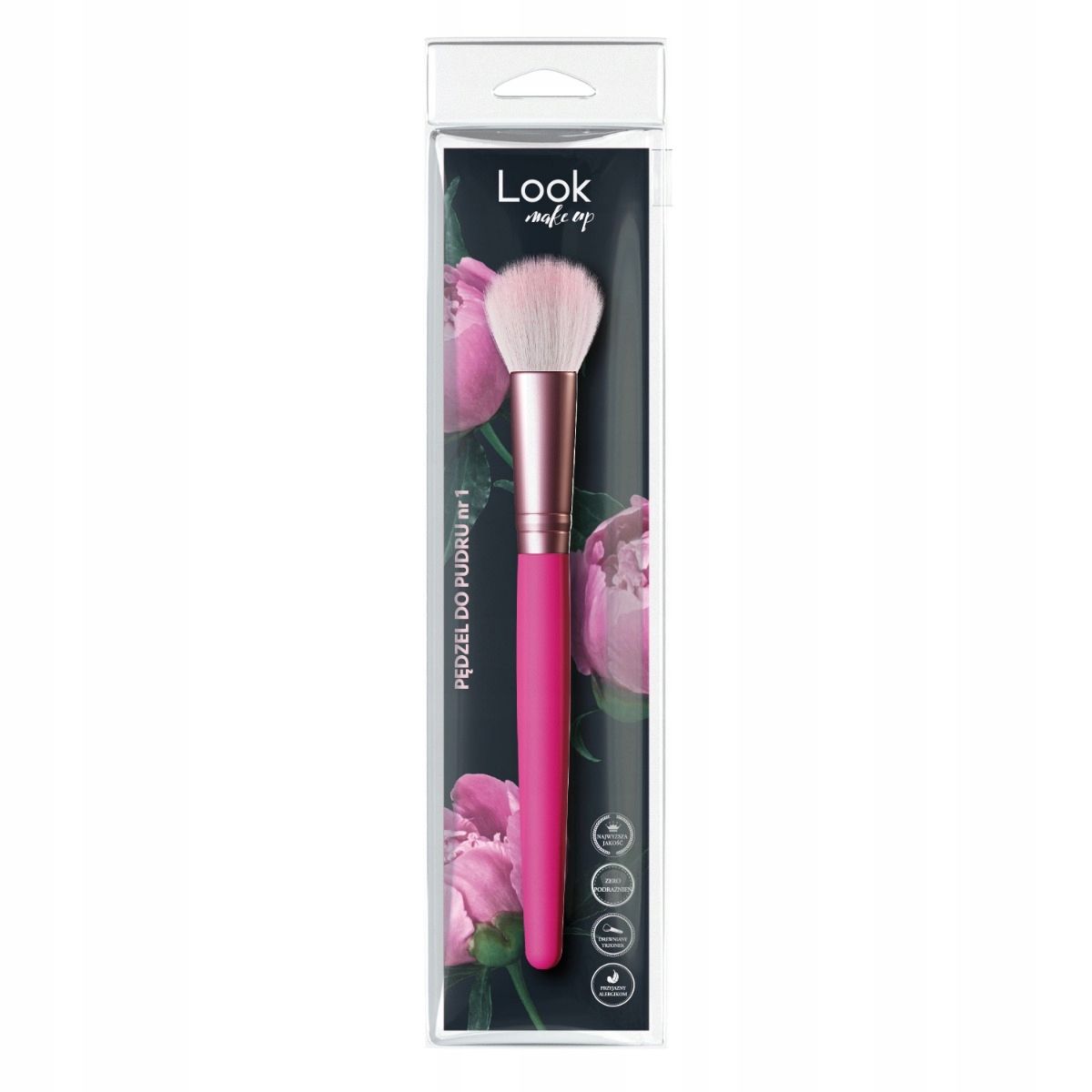  Look makeup štetec lopta obliecť sa tiene 1 ks.