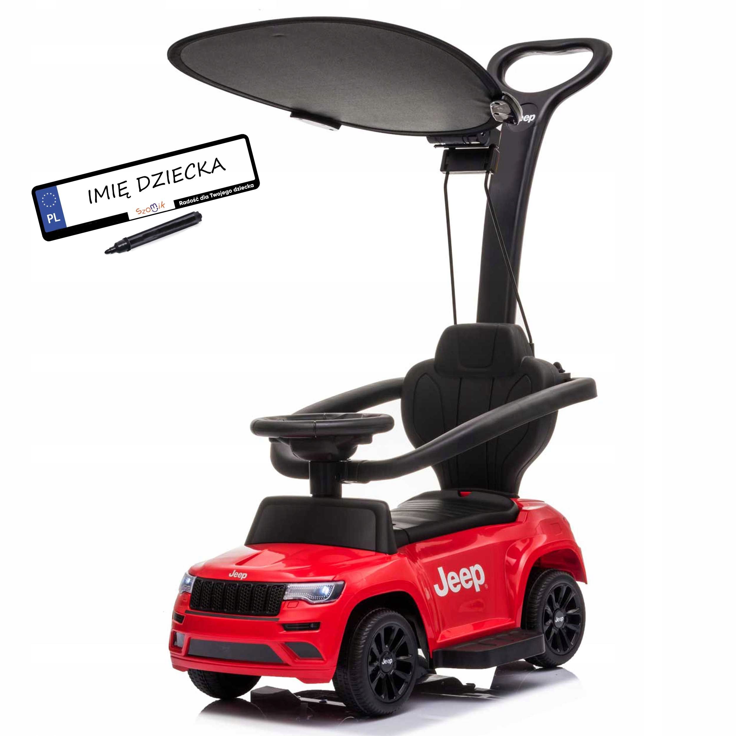  Kicking machine jeep grand cherokee for children – pusher pusher knob backrest