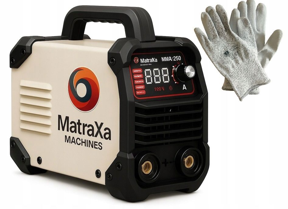  Invertorový svařovací stroj 250amp digital ip21 250/60% mma-250 řekl: +rekawiczki