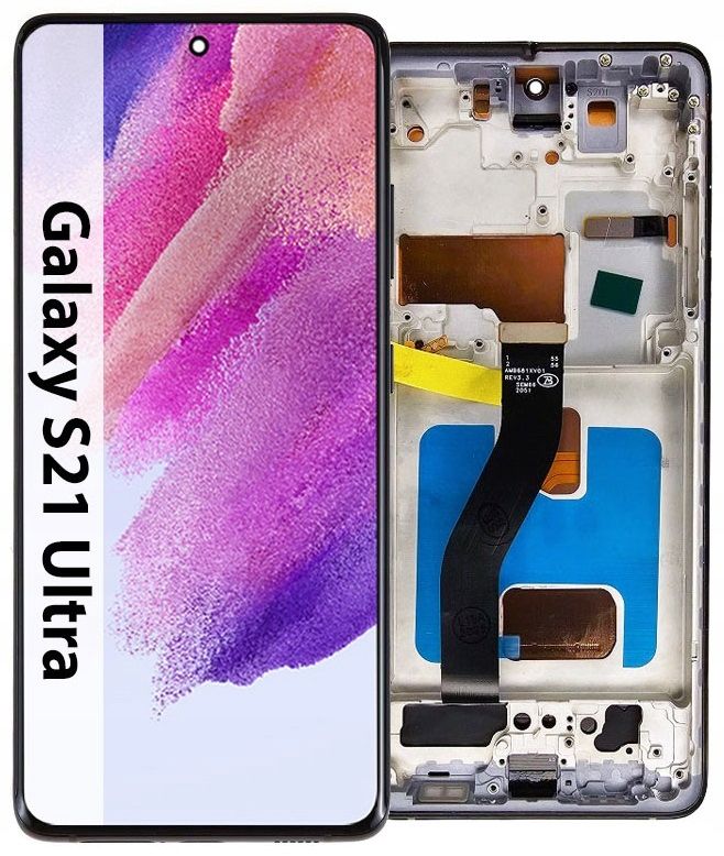  Ekranas į "samsung" galaxy s21 itin 5g g998 g998b lcd rėmelis oled