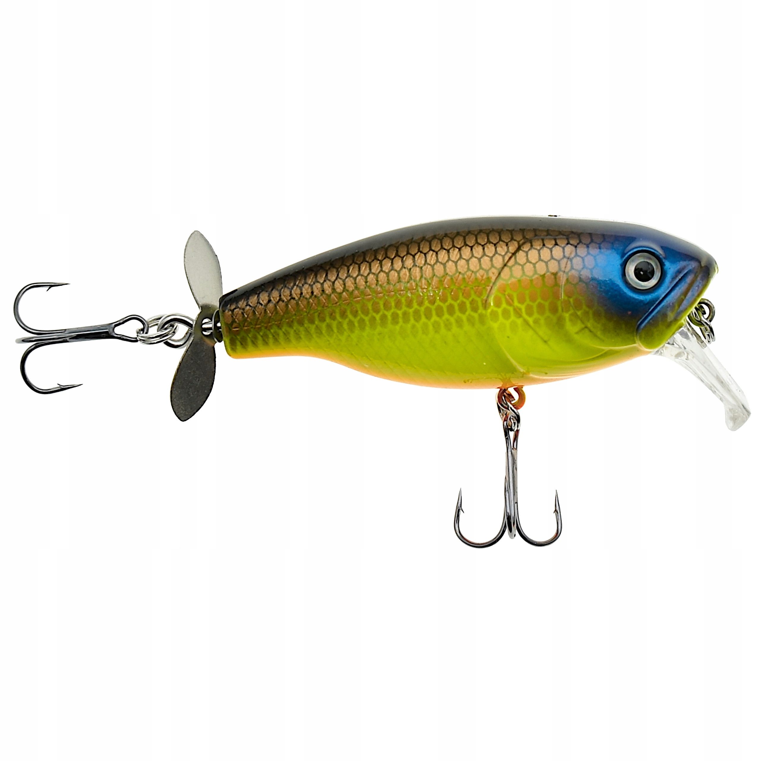  Wobbler zum angeln minnow pop walker 3d kunstköder 5,5 cm 8 g