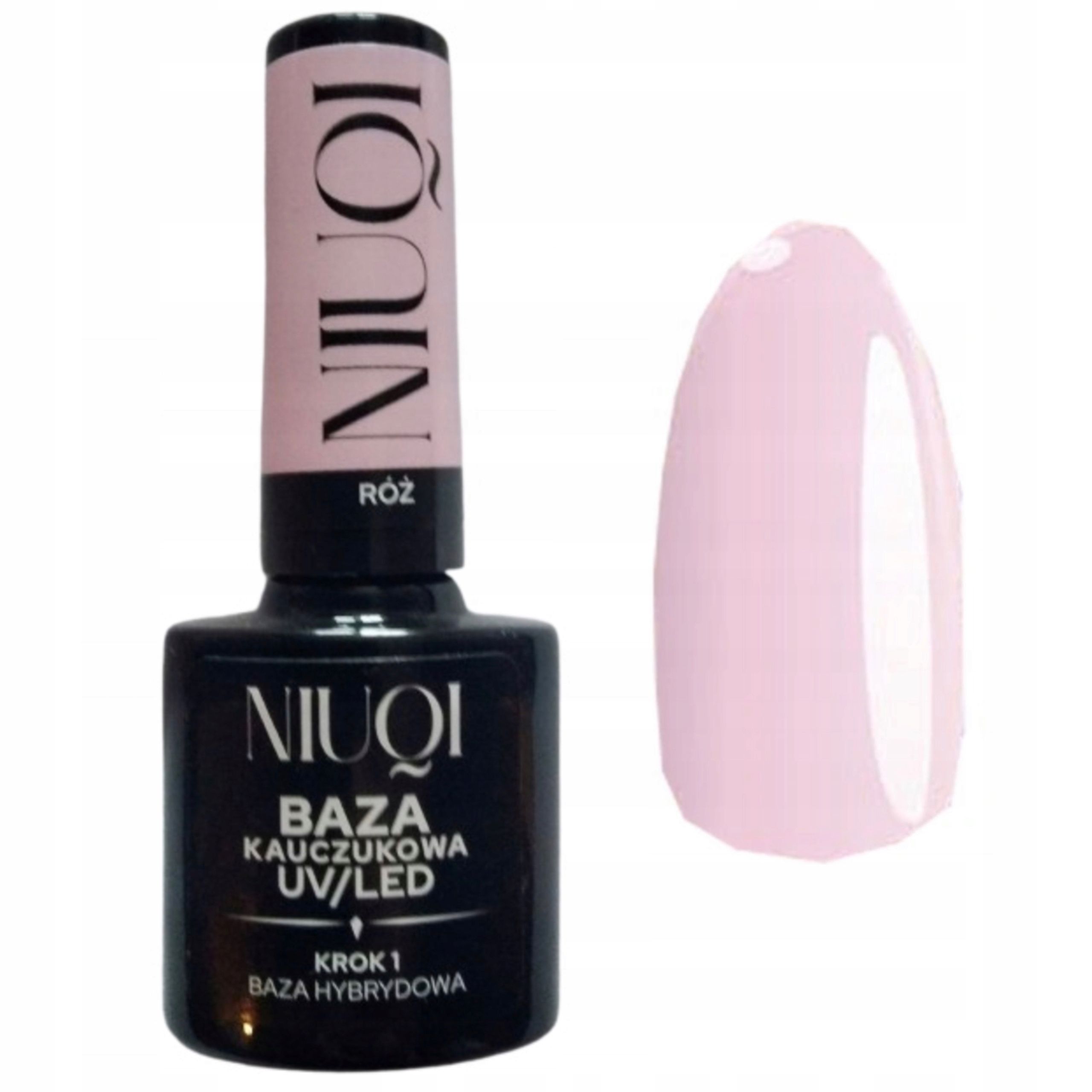  Niuqi gumová základňa na nechty peach 5ml hybridný
