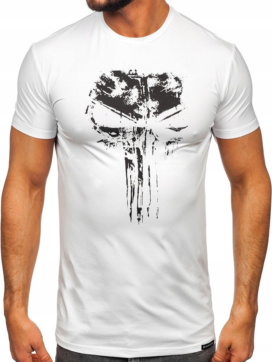  Herren-t-shirts rundhalsausschnitt denley größe m