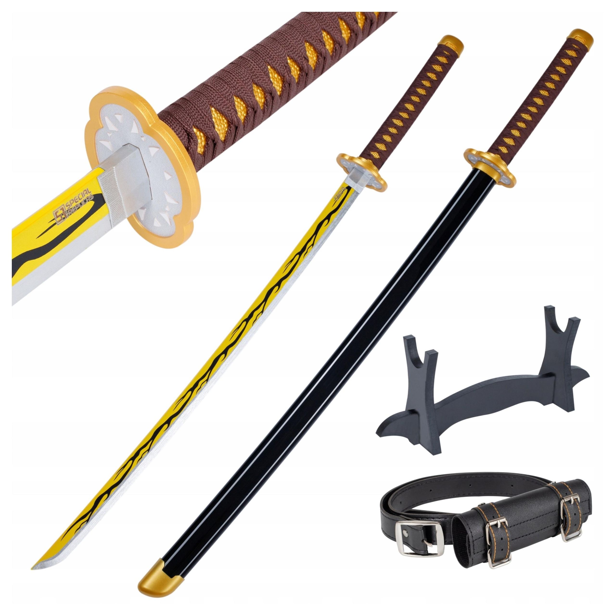  Mõõk katana demon slayer mitsuri kanroji's puidust jt10662