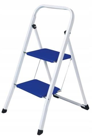  Skladací rebrík domov, rebrík 2 kroky schody 81cm casa si arco 2