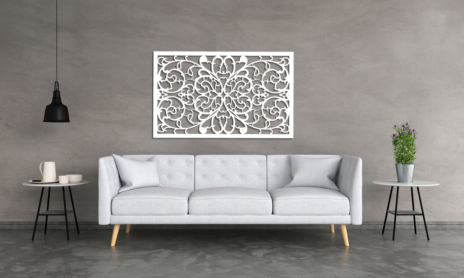  Plāksnes azurowe-ozdoba piestiprināms pie sienas 3 d, rozete, mandala