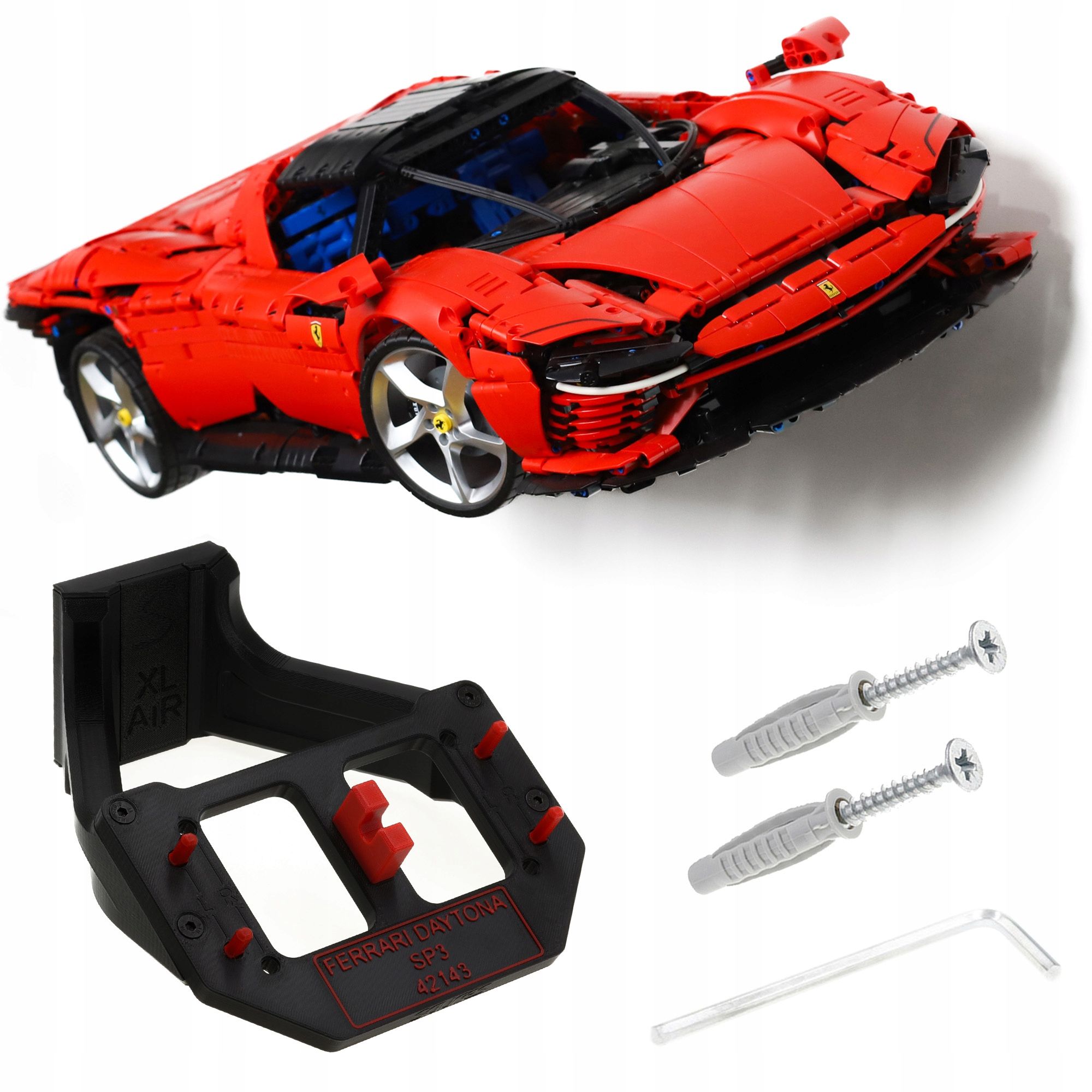  Ferrari daytona sp3 - 42143 - držiak na stenu / potvrdenie na lego auto