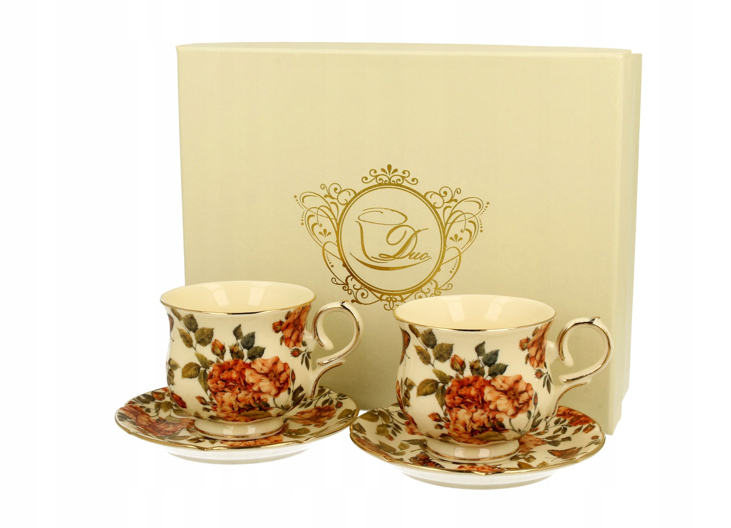  2 cups espresso with saucers safa