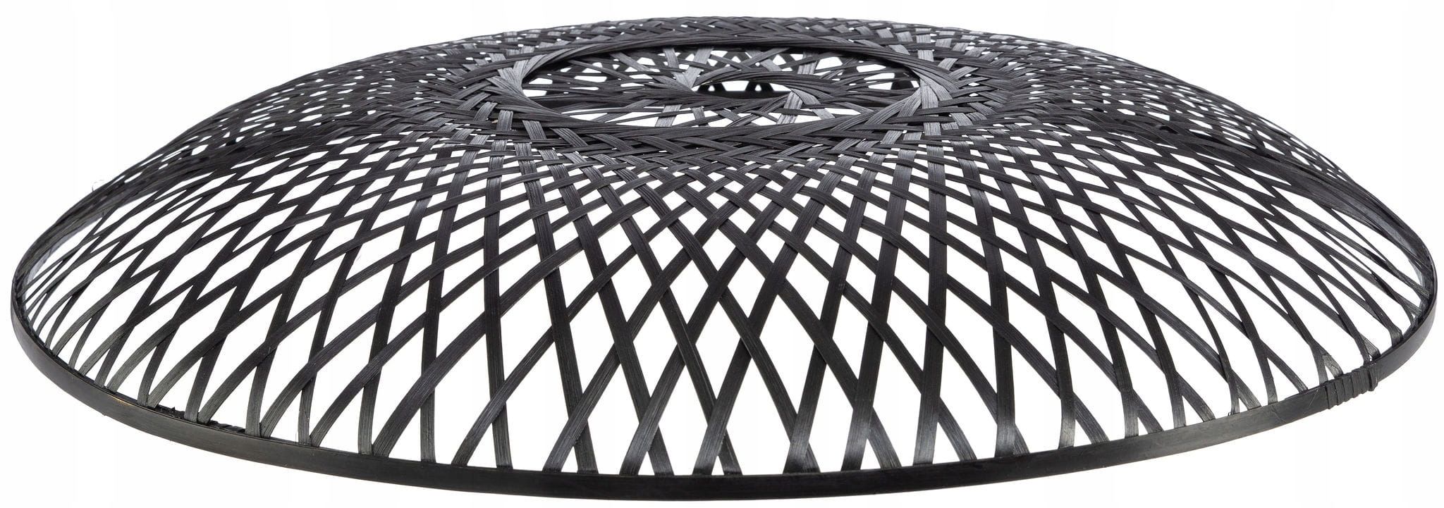 Hood boho flat bamboo black plate 60cm