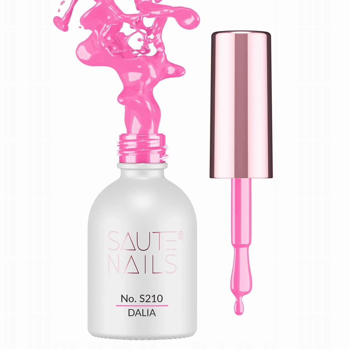  Saute nails hybrid nail polish for nails uv led s161 red lips red 8ml