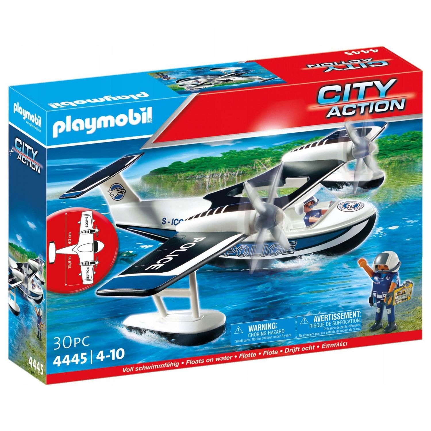  Playmobil 71149 city action. helikoptéra zachránit jednotky pro speciální