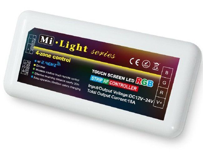  Valdiklio rgb valdiklio rf radijo 10p mini led 01