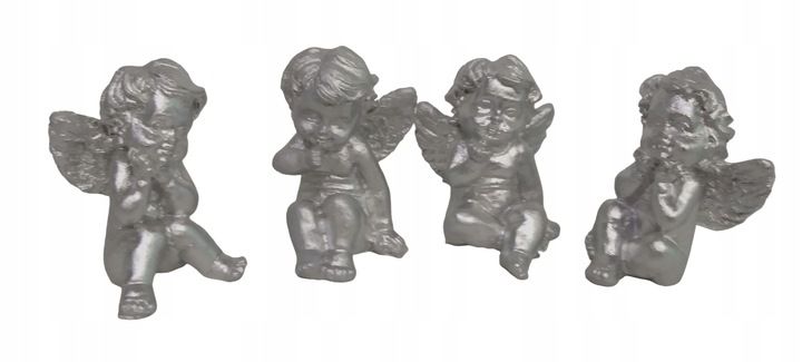  Engel engel figur weiß garnitur 4 pcs. 3,5 cm dekorationen gemeinschaft hochzeit
