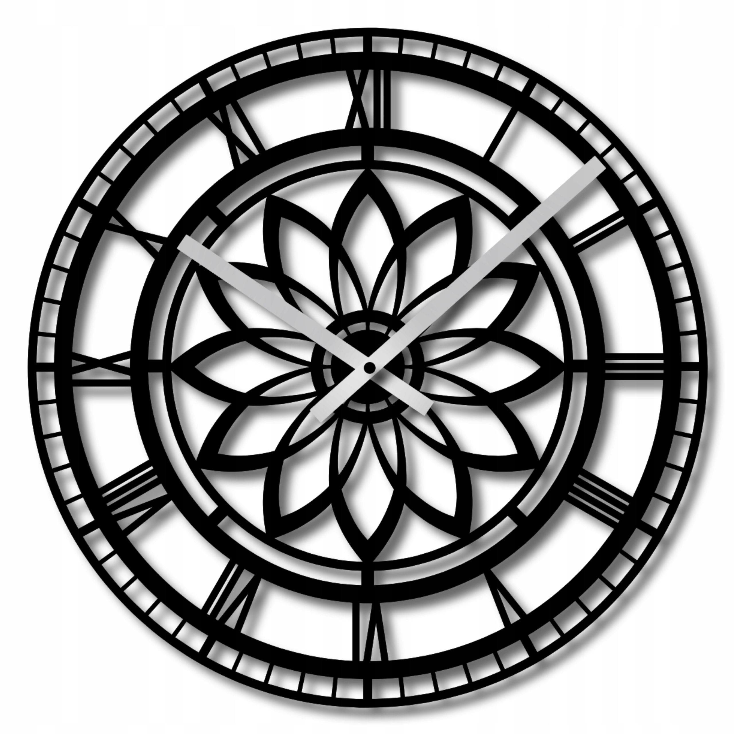  Wall clock 60 cm clock on the wall big clock openwork classic big numbers