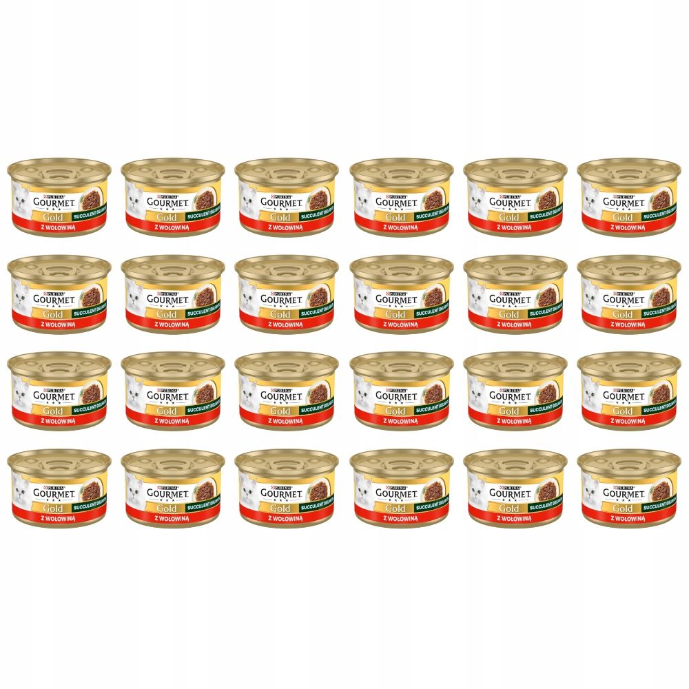  Gourmet gold skonių mišinys 24x85g + pro plan sterilised 3x85g nemokamai