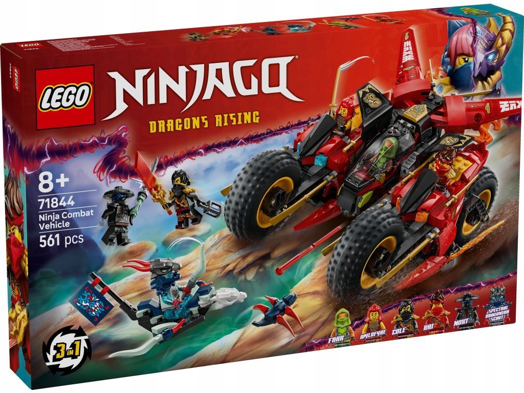  Lego ninjago - bojová súprava s mechem jaya nr 71805