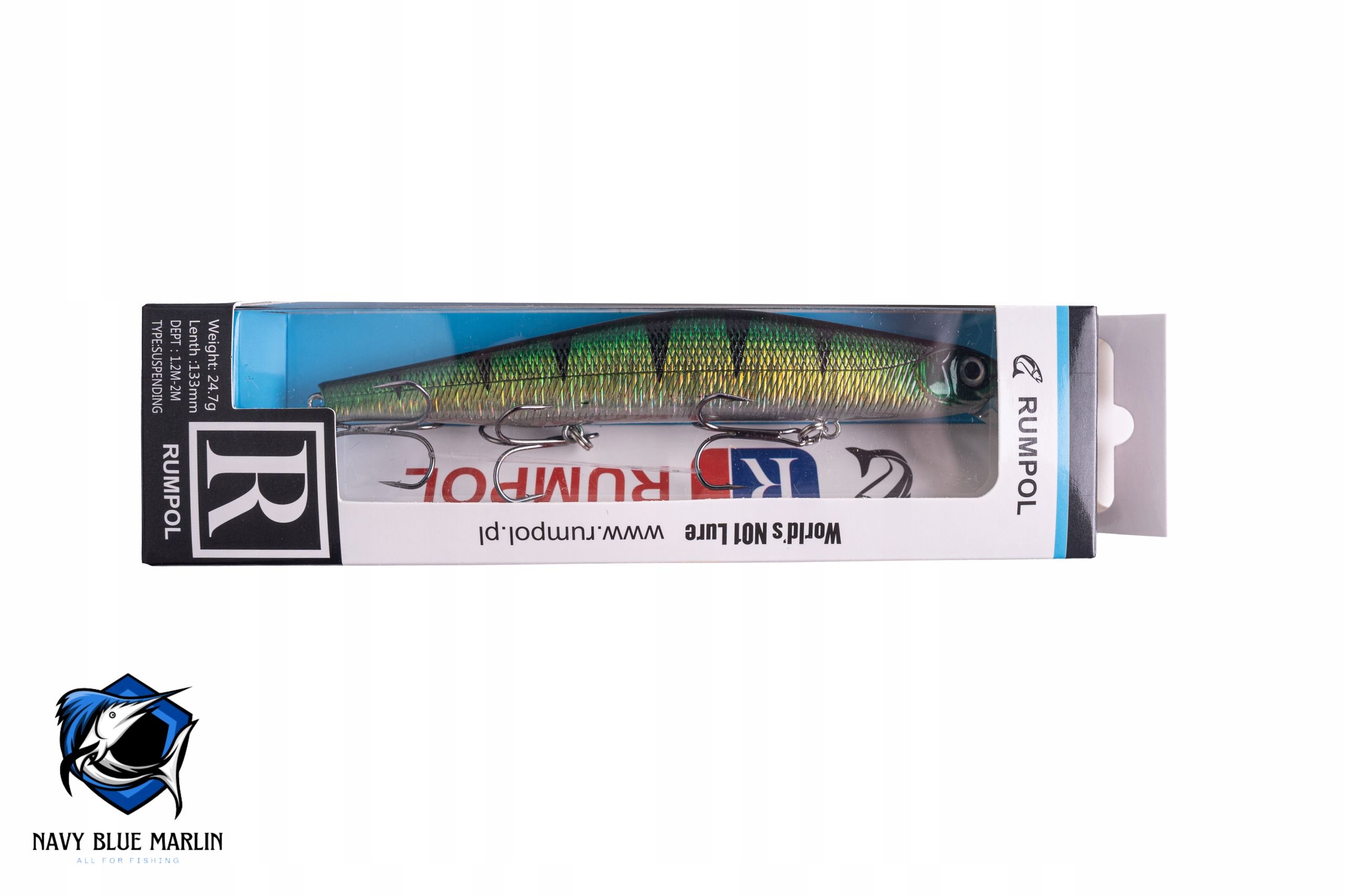  Vobler kalapüügiks exclusive 133mm 1.2-2m 24.7g rumpol