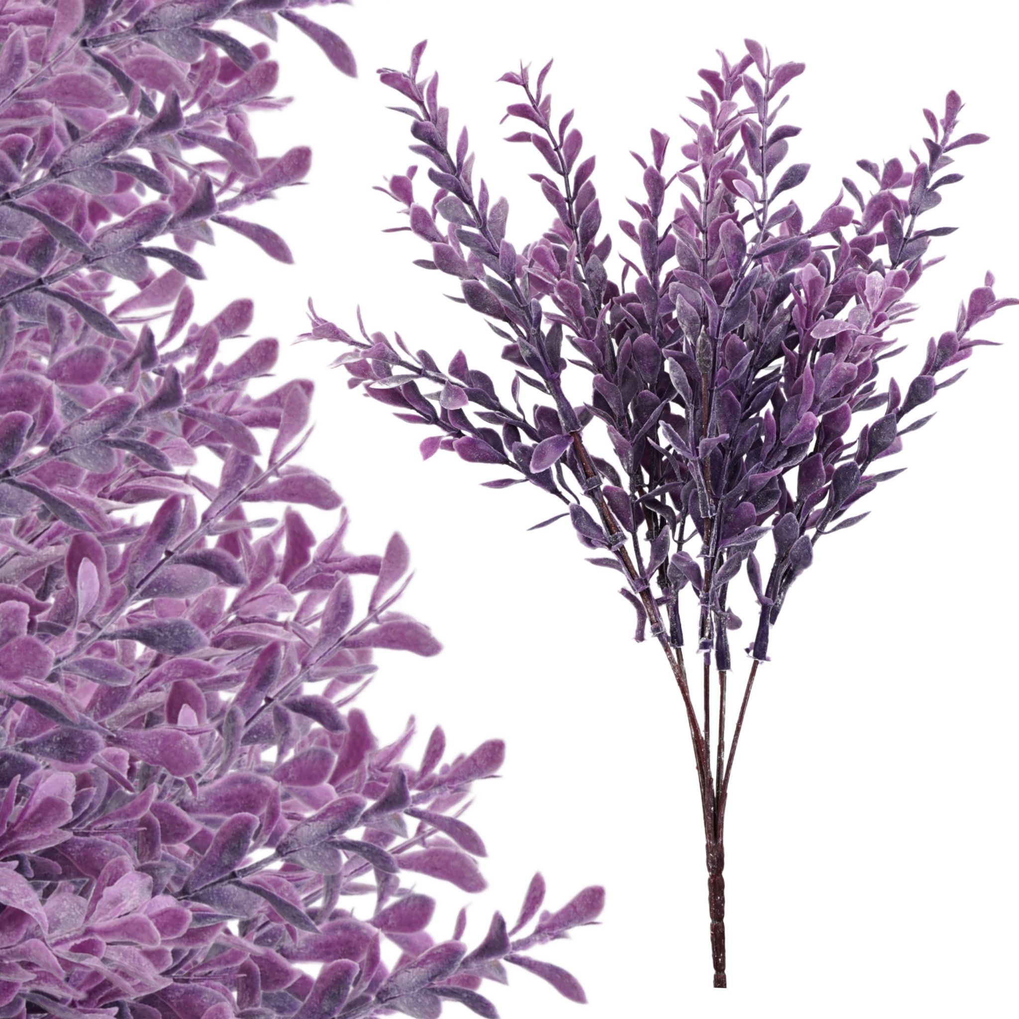  Dirbtinės gėlės gipsowka šakelė 32cm tanki violetinė priedas puokštėms