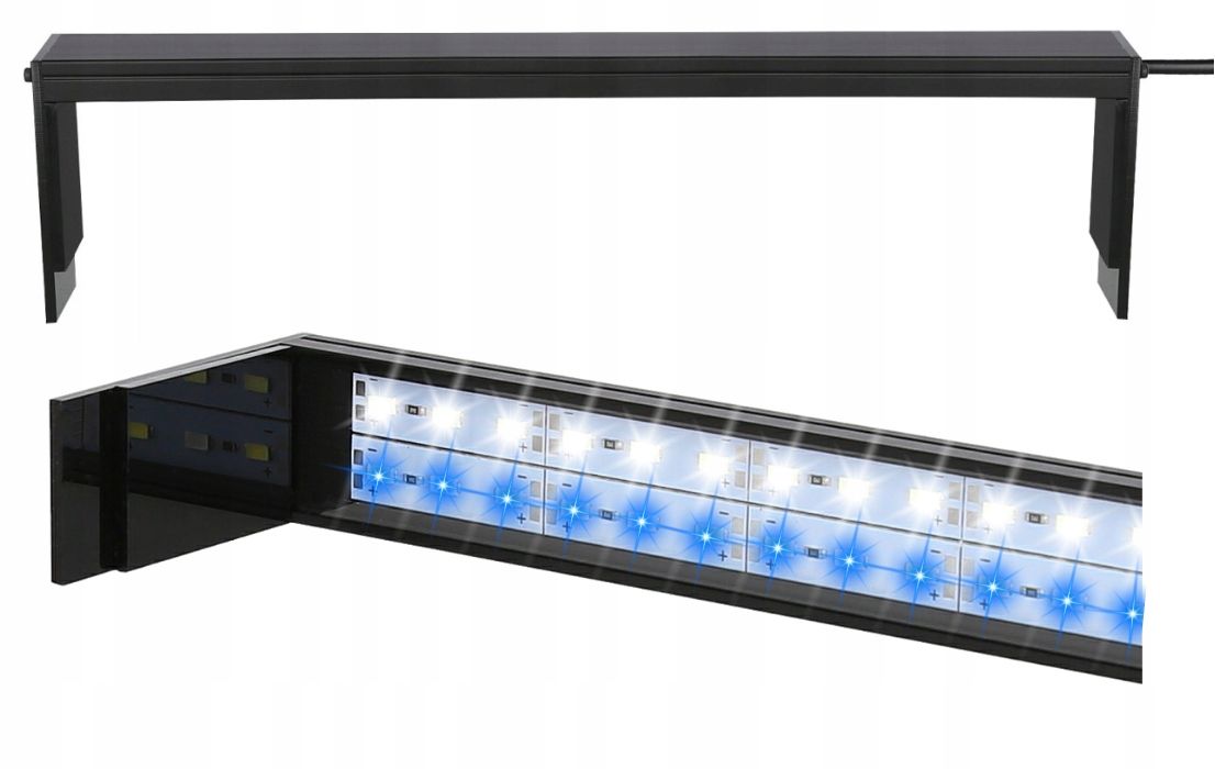  Led osvětlení pro akvárium 40cm spektrum led lampa pro akvárium paprsek led