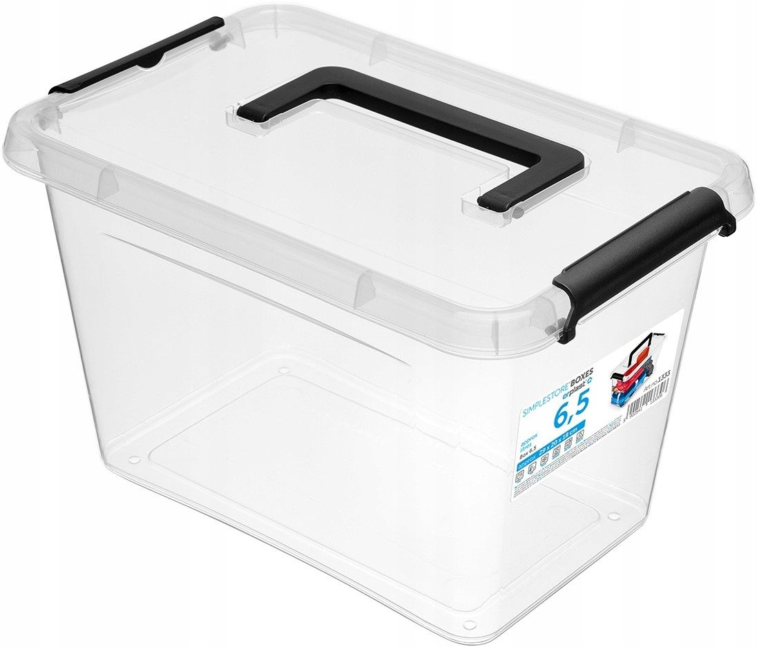  Dėžė plastikinė dėžė organaizeris moxom 4,5l